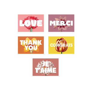 Gift Enclosure Card - Hello - Love