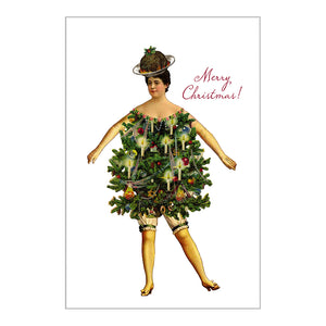 holiday card dress Dress for the Holidays Greeting Card