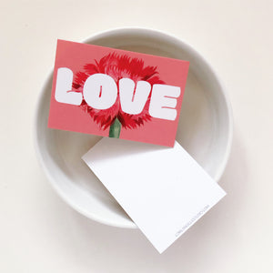 Gift Enclosure Card - Hello - Love