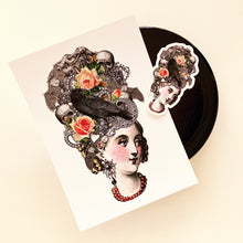 Sticker - Die Cut - Goth Hair