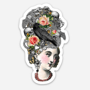 Sticker - Die Cut - Goth Hair