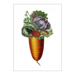 Veggie Cone Postcard