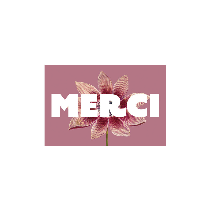 Gift Enclosure Card - Hello - Merci