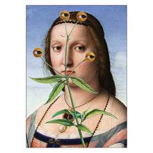 Cards - Blank - Flower Eyes