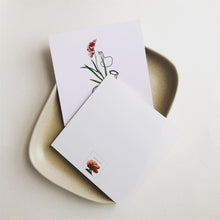 Square Postcard - Flower Vases