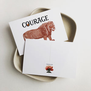 Courage Postcard