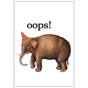 Occasion Cards - Birthday - Belated Elephant