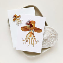 Cards - Blank - Octopus Hat