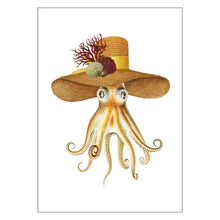 Cards - Blank - Octopus Hat
