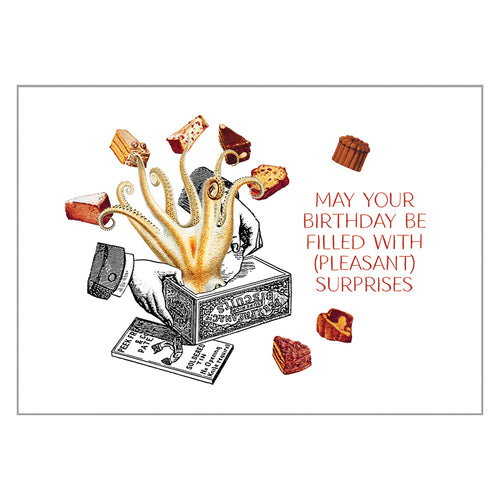 Occasion Cards - Birthday - Squid Surprise