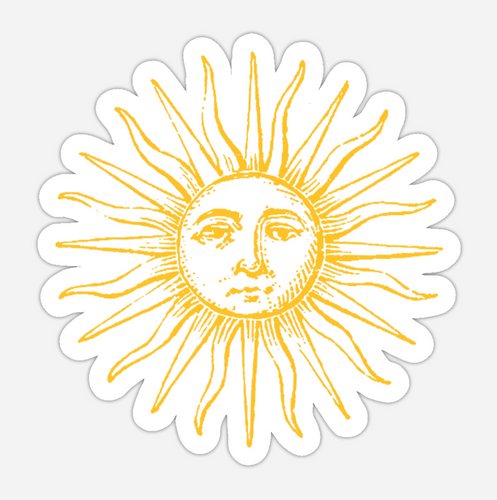 Stickers - Kiss Cut - Sun