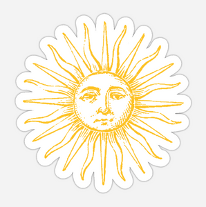 Stickers - Kiss Cut - Sun