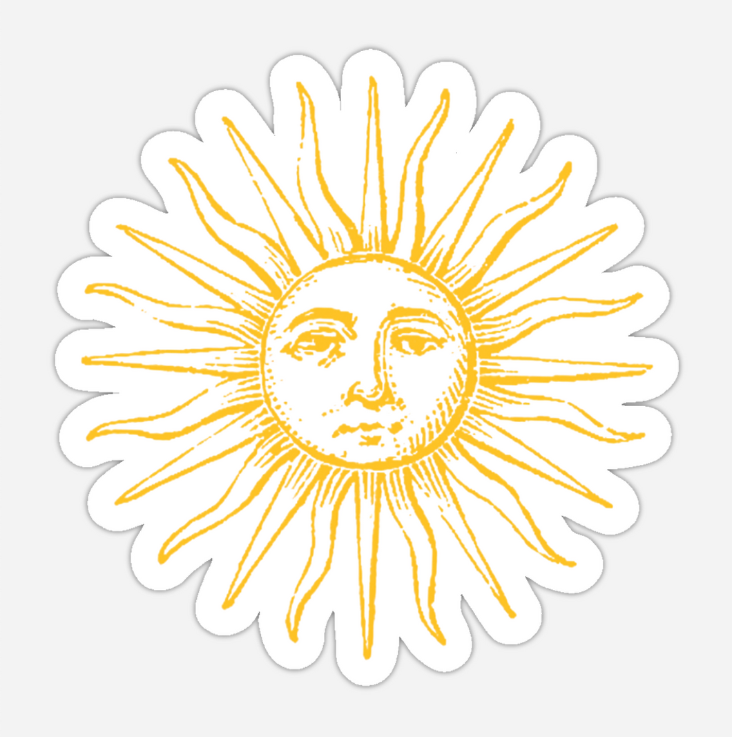 Stickers - Kiss Cut - Sun
