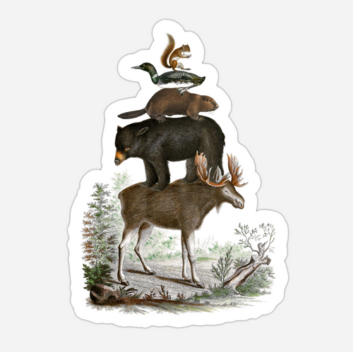 Stickers - Kiss Cut - Canadiana - Team Canada