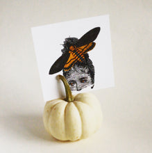 Square Postcard - Moth Widow