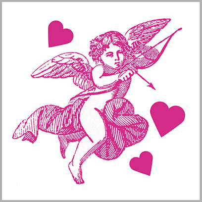 Gift Enclosure Card - Cupid - With Bow