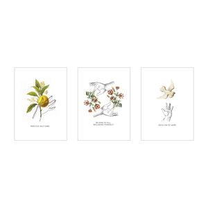 Wellbeing Postcards - The Set of Three