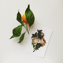 Bouquet - Merci Postcard