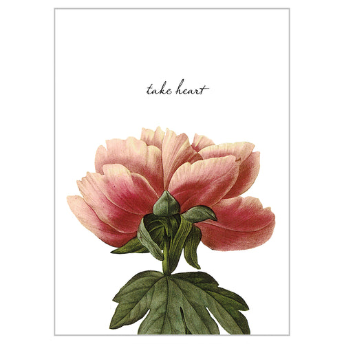Botanical Postcards - Take Heart